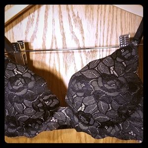 Victoria's Secret black lace push up